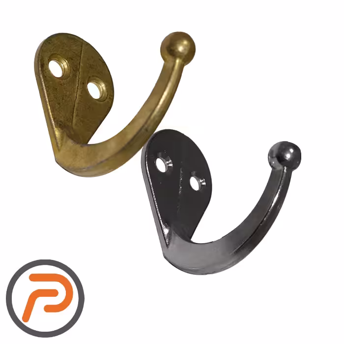 قلاب جاکلیدی دو پیچ خزینه دار