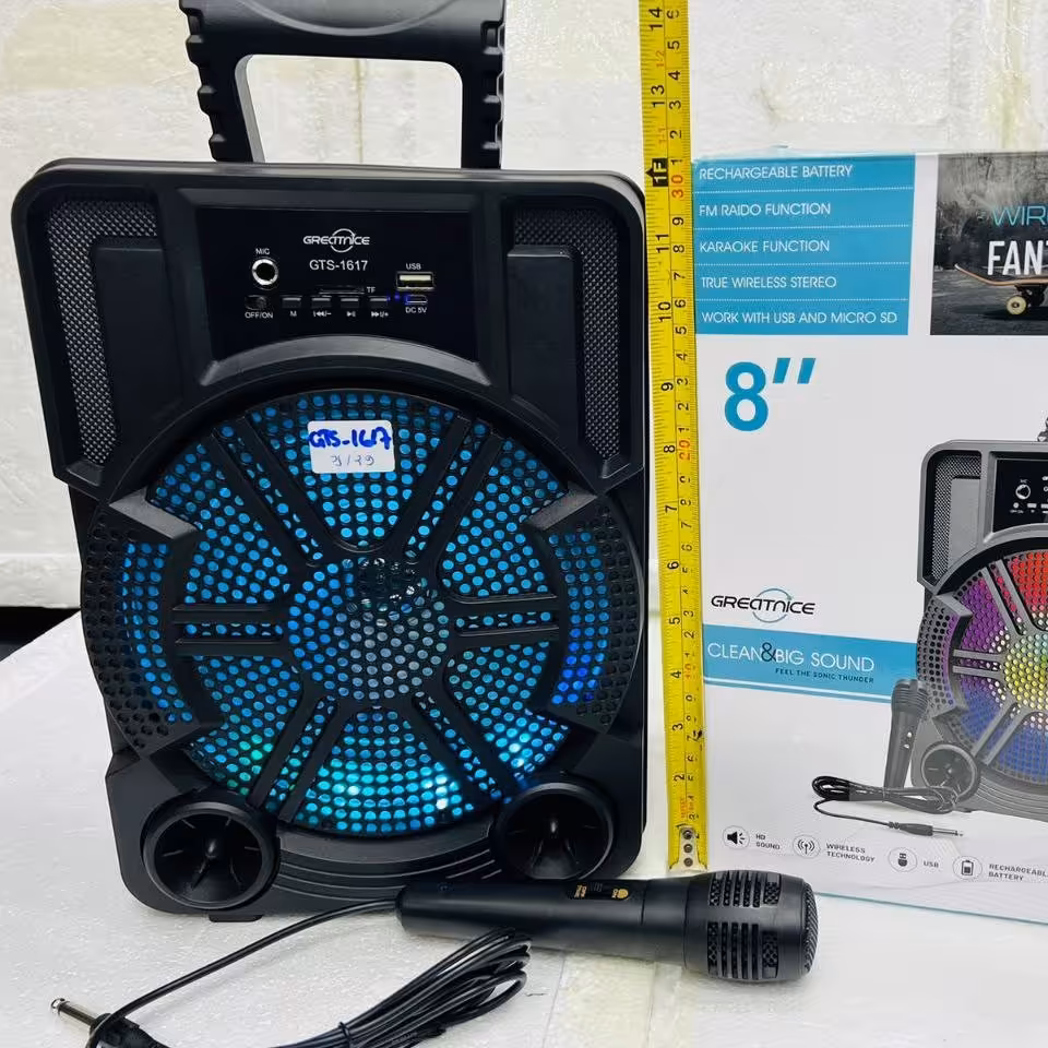 اسپیکر بلوتوثی قابل حمل مدل GTS