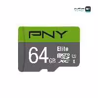 قیمت   خرید کارت حافظه میکرو اس دی پی ان وای ELITE UHS I 64GB