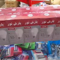 لامپ ال ای دی 12 وات بارش نور  استاندارد ملی  کیفیت عالی گارانتی یک سال (حداقل خرید 10 عدد) بالای 300 ارسال رایگان