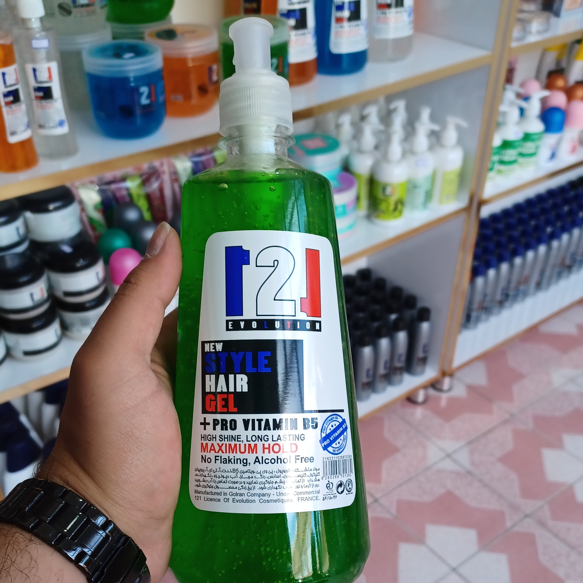 ژل حالت دهنده مو