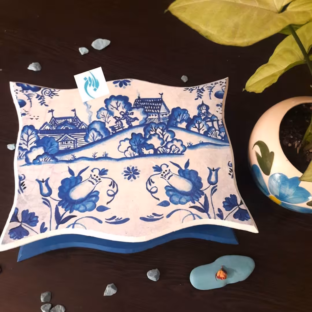 جعبه چوبی طرح آرزو