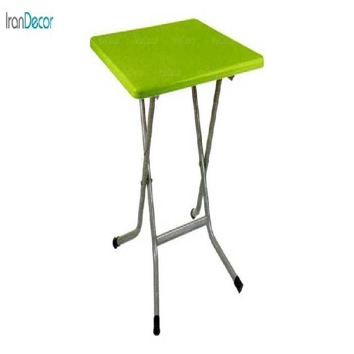 میز تاشو ناهار خوری مربع ناصر پلاستیک مدل 723