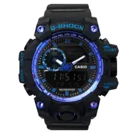 ساعت چراغدار جی شاک جیشاک G-SHOCK مشکی آبی ارسال رایگان ساعت اسپرت دوموتوره دوزمانه ضدآب SPORT