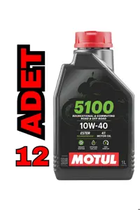 روغن و مکمل موتور 5100 4T 10W40 1LT 12 قطعه Motul