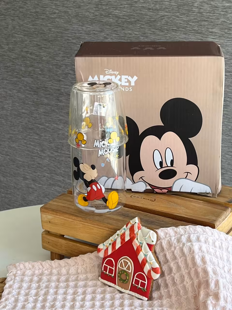 پارچ و لیوان شب دیزنی- طرح میکی ماوس کد 951