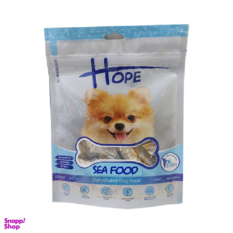 تشویقی سگ هوپ (Hope) با طعم جرکی جگر سفید بره وزن 70 گرم