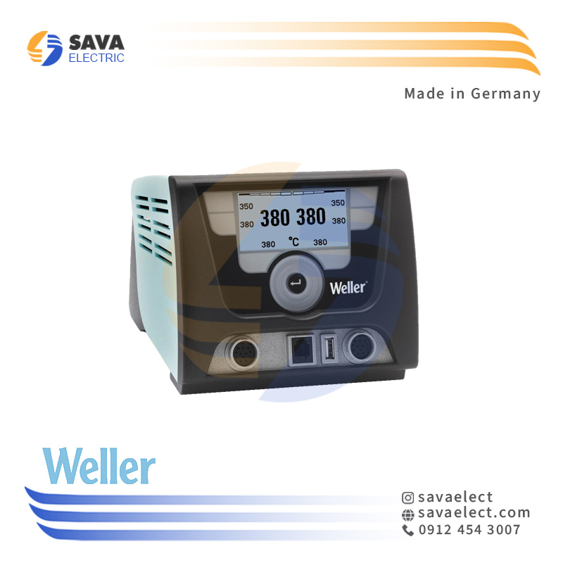 خرید هویه رومیزی 200 وات ولر WELLER GERMANY WX 2021 | ساوا الکتریک