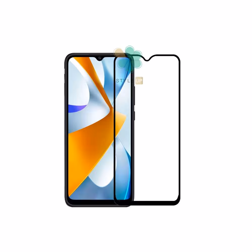 گلس سرامیکی گوشی شیائومی Xiaomi Poco C40 مدل تمام صفحه