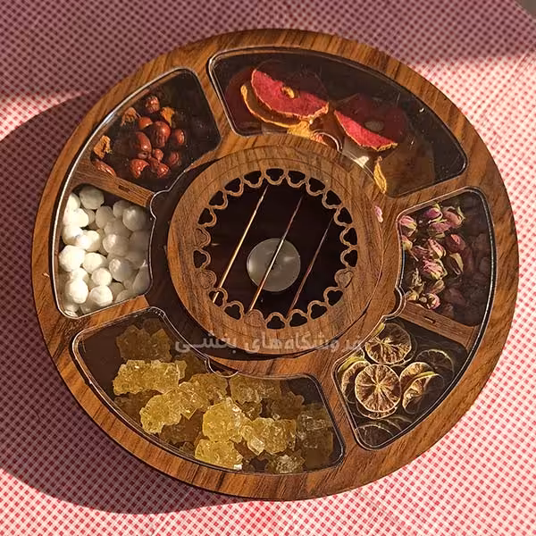 جعبه تی بگ وارمردار گرد 8 خانه