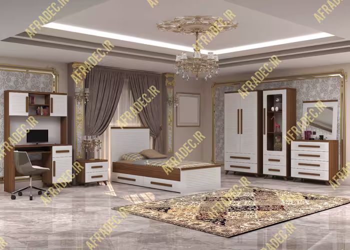 سرویس خواب یکنفره مدل کرکره ای