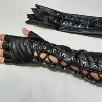 دستکش چرم بندکی(نیم انگشتی)