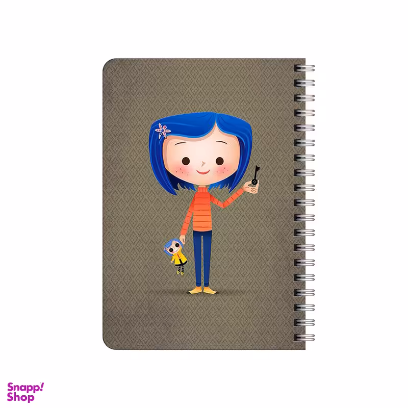 دفترچه یادداشت بامبیلیپ مدل چوبی طرح انیمیشن کورالین کد 5297187