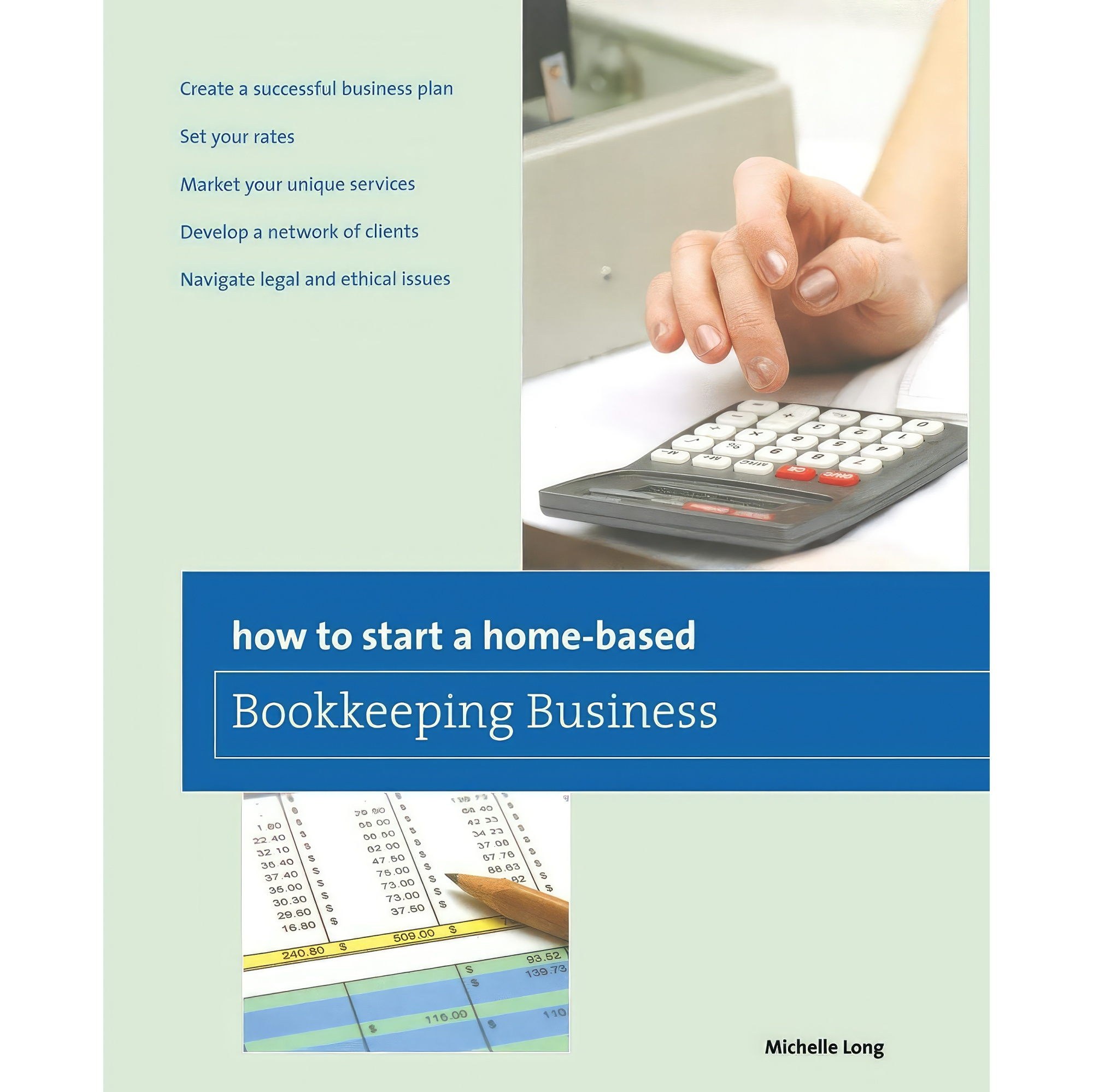 کتاب زبان اصلی How to Start a Homebased Bookkeeping Business 
