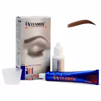 کیت رنگ ابرو بلوند شکلاتی روشن CH2 ویتامول حجم 30mL