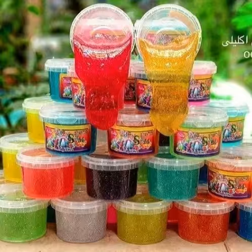 ژل اسلایم مدل اکلیلی و دونه برفی و ساده 300 گرمی