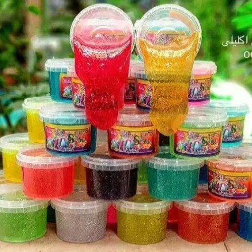 ژل اسلایم مدل اکلیلی و دونه برفی و ساده 300 گرمی