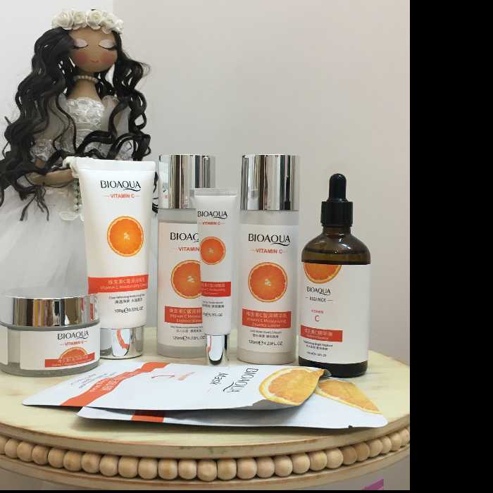 پک روتین پوستی ویتامین سی