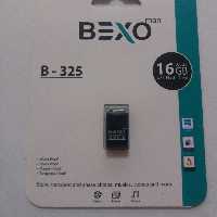 فلش مموری 16 گیگ bexo usb.2  پورت آبی با بدنه فلزی گارانتی  مادام العمر آواتک