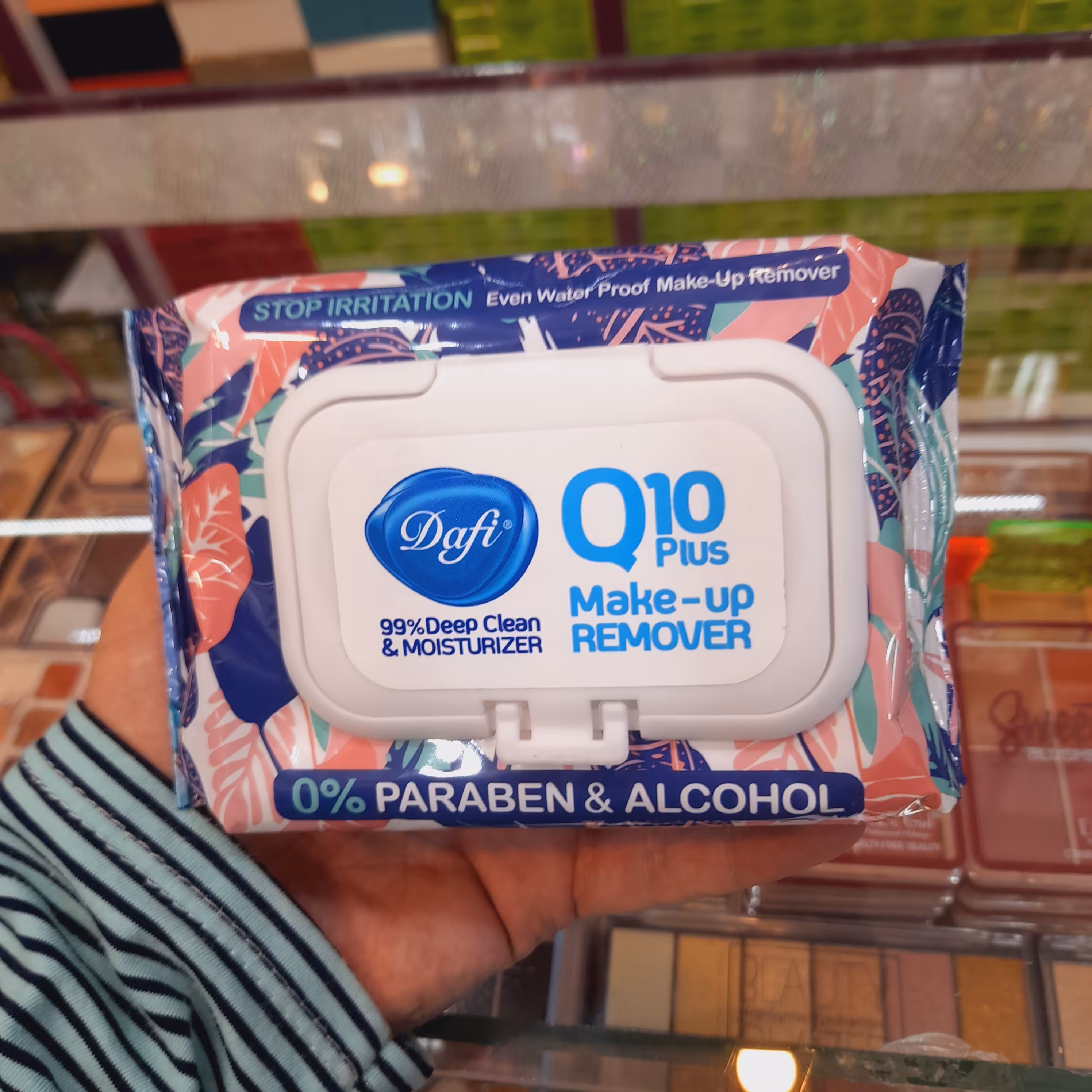 دستمال مرطوب دافی 50 عددی Q10 فاقد پارابن و الکل