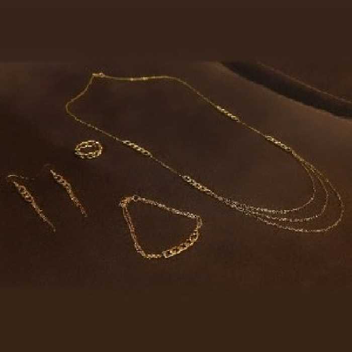 ست کارتیر تمام استیل ترکیب با زنجیر