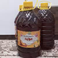 سرکه انگور طبیعی خانگی بدون افزودنی غیر شرکتی . با کیفیت در بطری (4 لیتری)