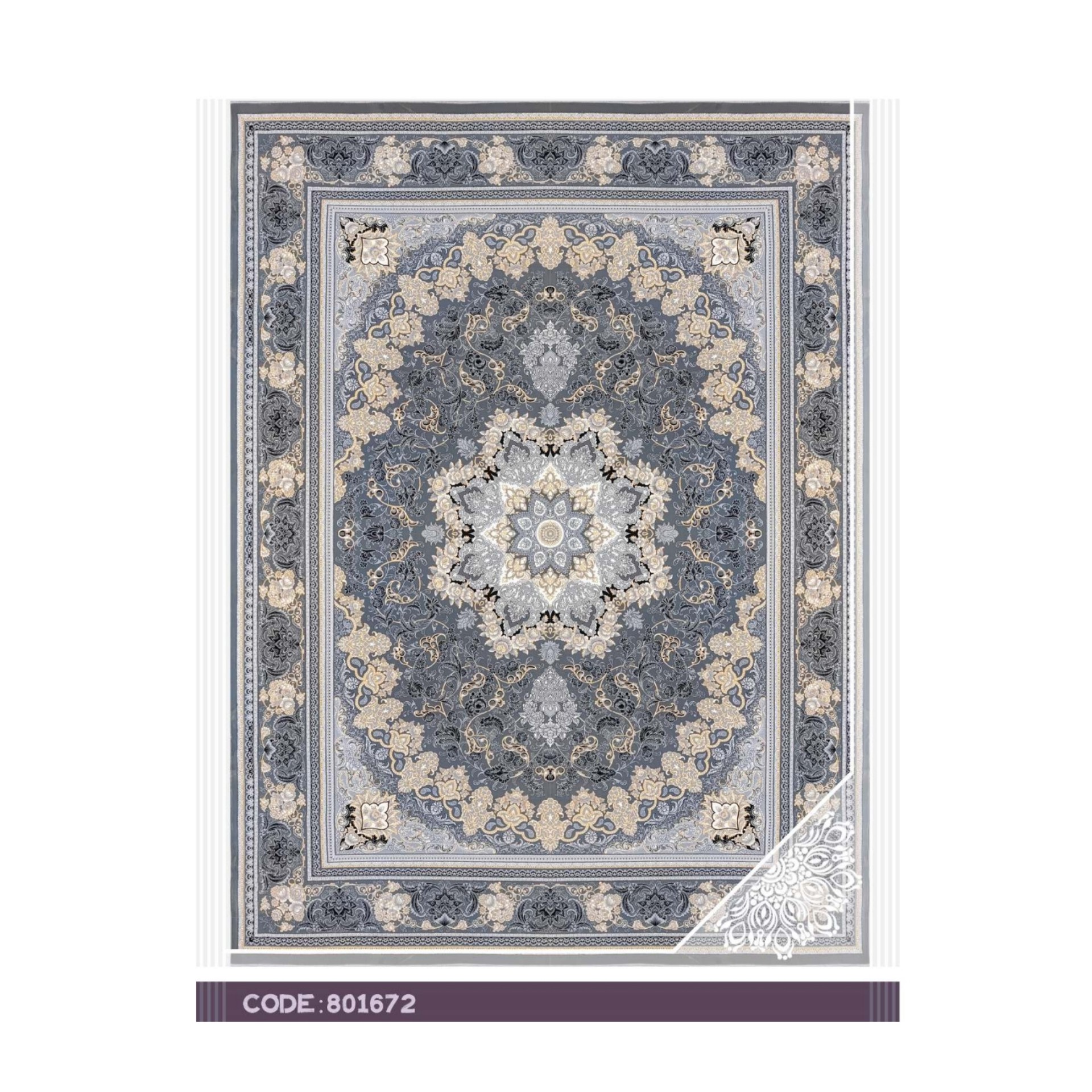 فرش  اکرلیک  12 متری 700 شانه تراکم 2550 کد sh801672