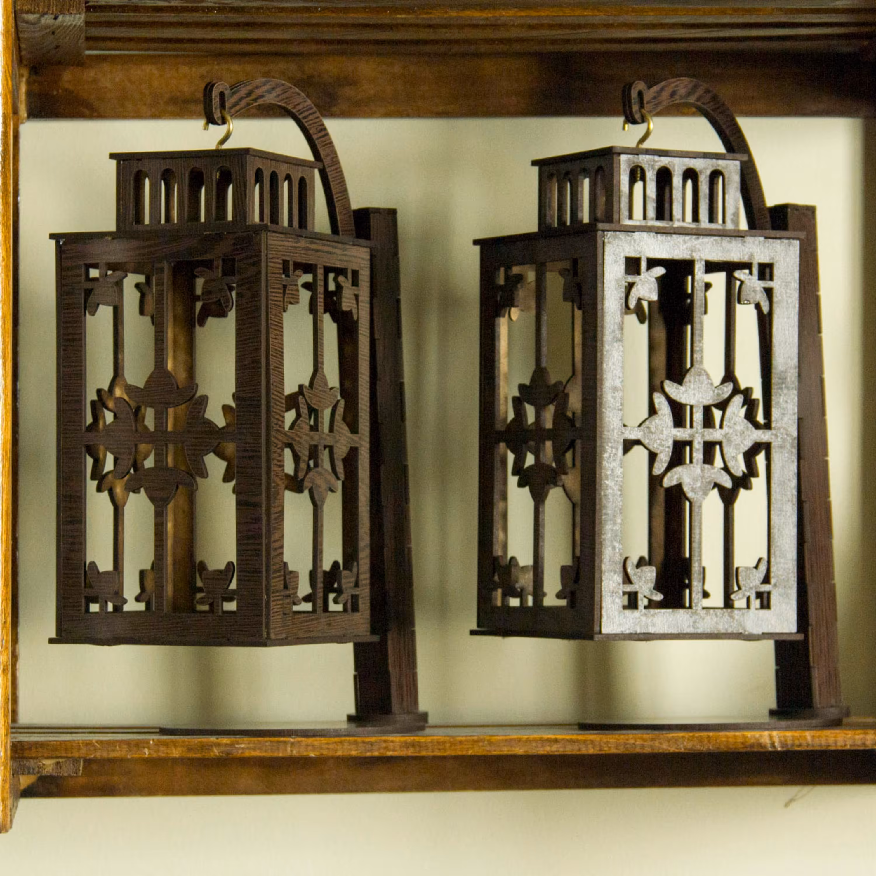 شمعدان مدل فانوس