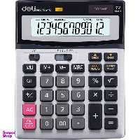 ماشین حساب رومیزی 14 رقم چک کن دار دلی E1654C