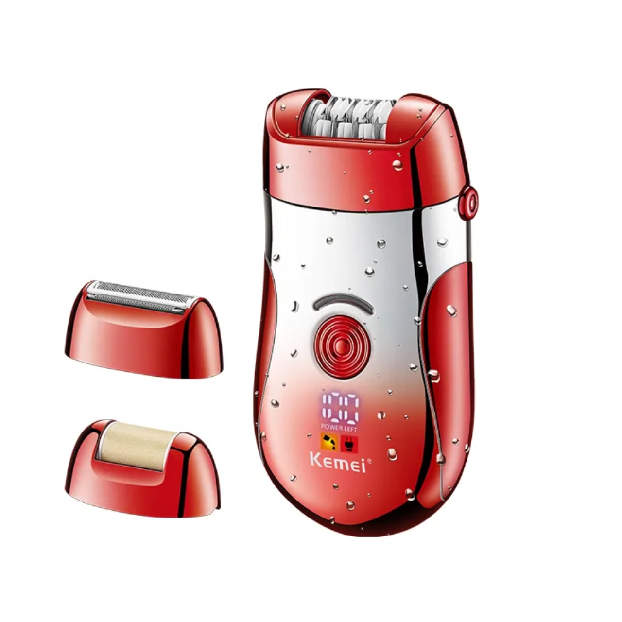 اپیلاتور سه کاره شارژی کمی مدل KM-908A