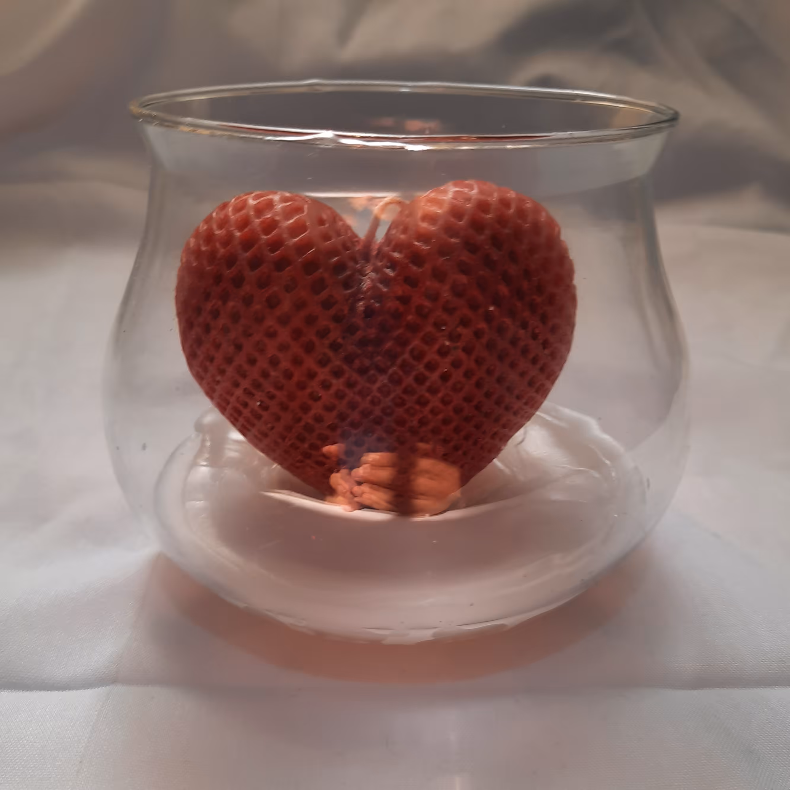 تنگ شمع معطر طرح قلب