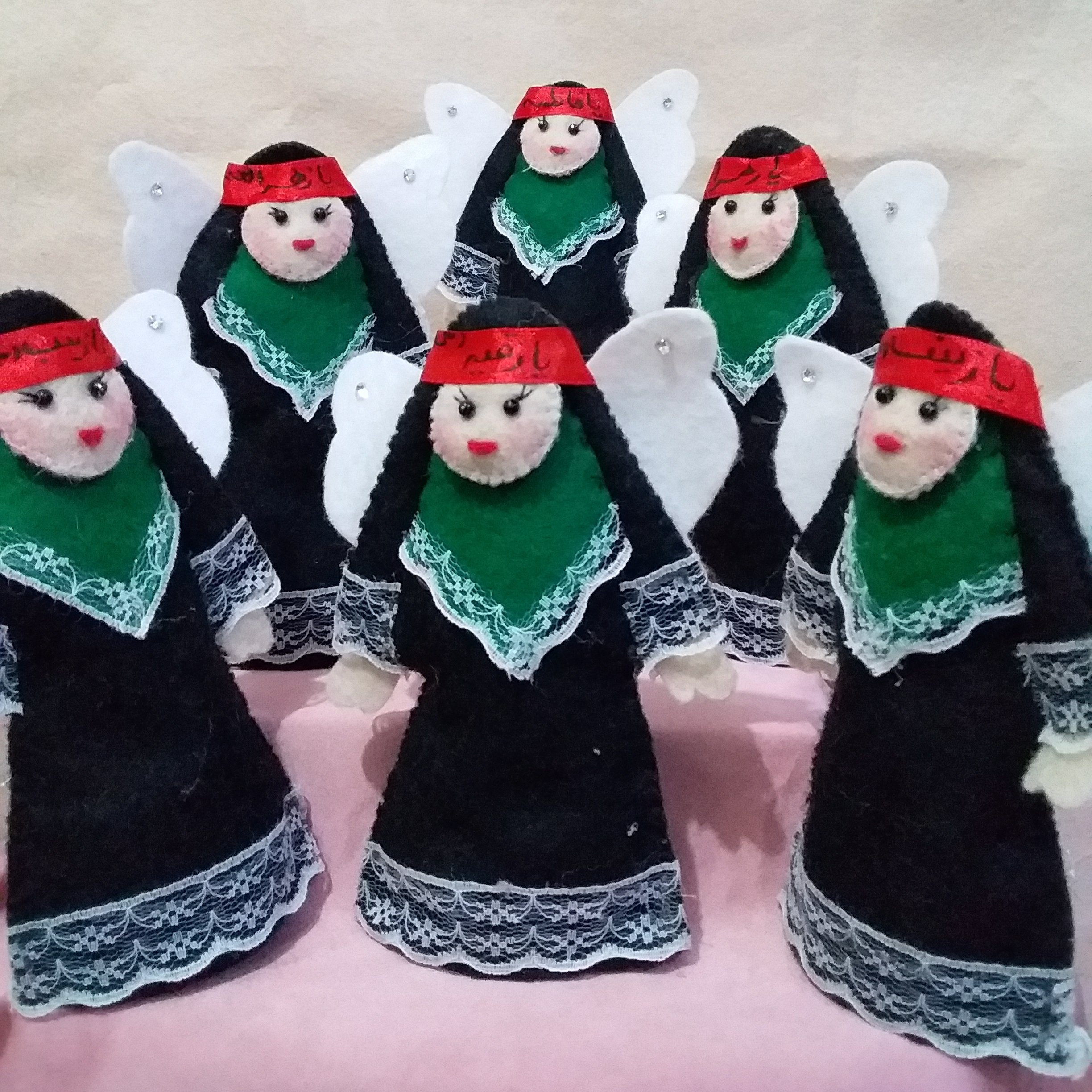 عروسک های نمدی کوچولوی زیبا و ناز و قیمت مناسب
