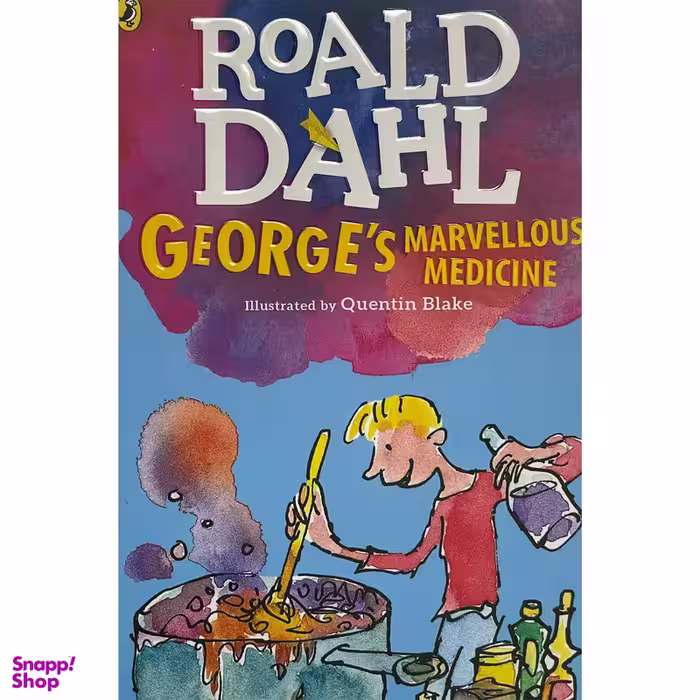 کتاب Georges Marvellous Medicine 4 اثر Roald Dahl انتشارات معیار علم