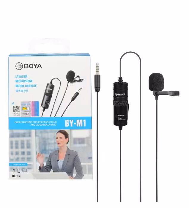 میکروفون یقه ای بویا مدل BY-M1