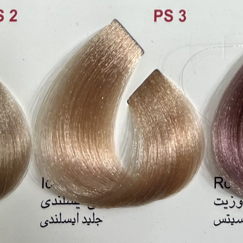 رنگ یخی ایسلندی ps3،رنگ مو کم آمونیاک پیلون و یک عدد اکسیدان | amazonchi