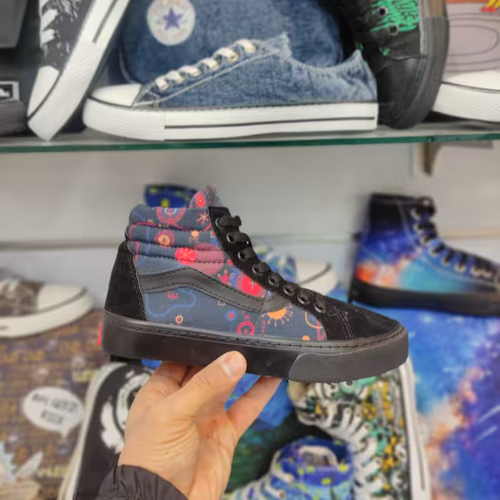 کفش ونس اولد اسکول ساق بلند نایت