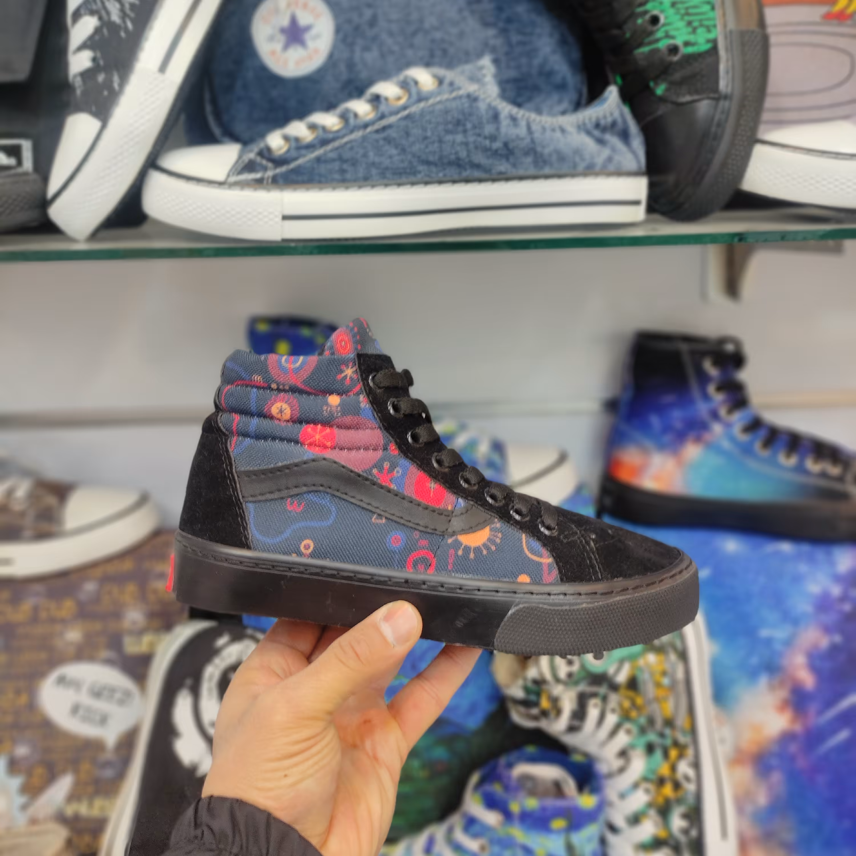 کفش ونس اولد اسکول ساق بلند نایت