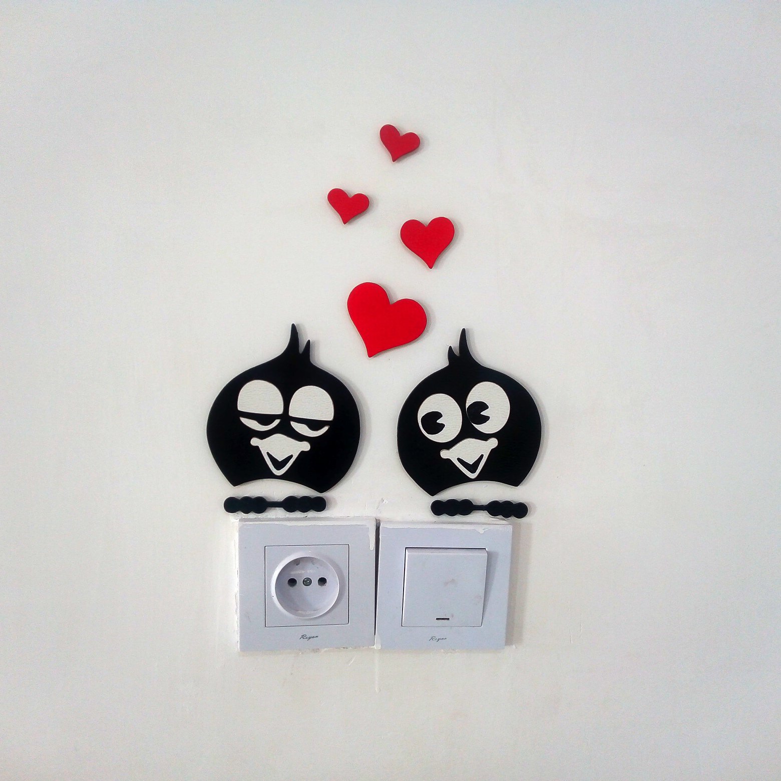 روپریزی طرح گنجشک چوبی