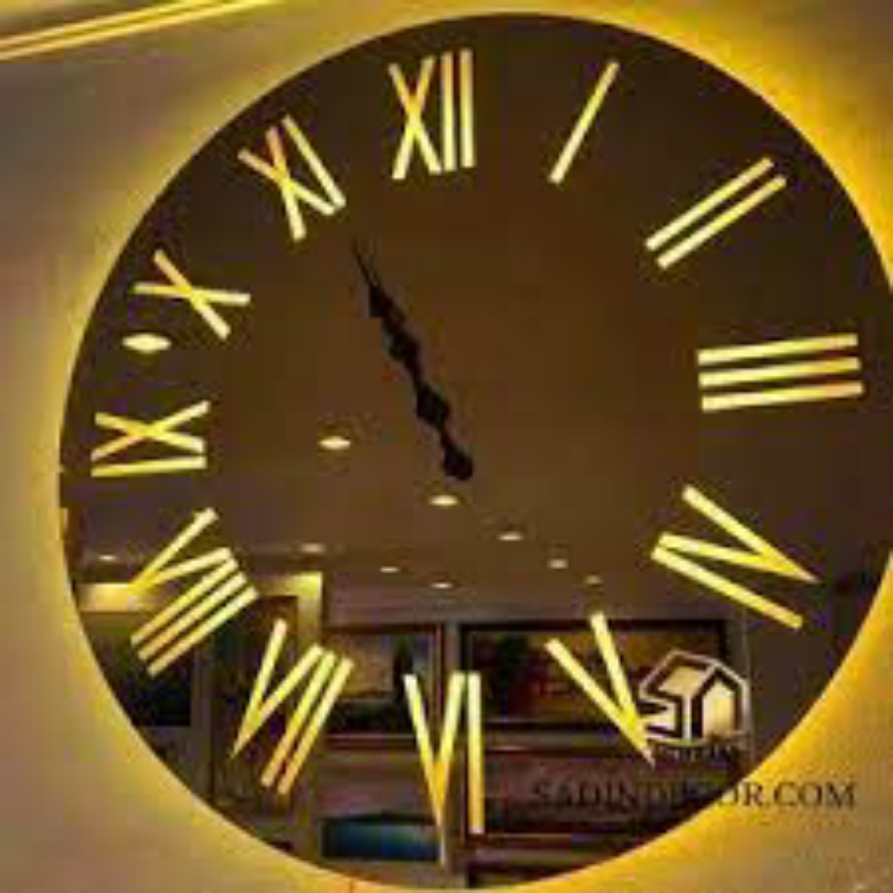 ساعت دیواری بک لایت پدیده پلاس ، ارسال باربری