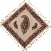رومیزی قلمکار ی سنتی اصفهان سایز 40در 40 سانتی متر مربع