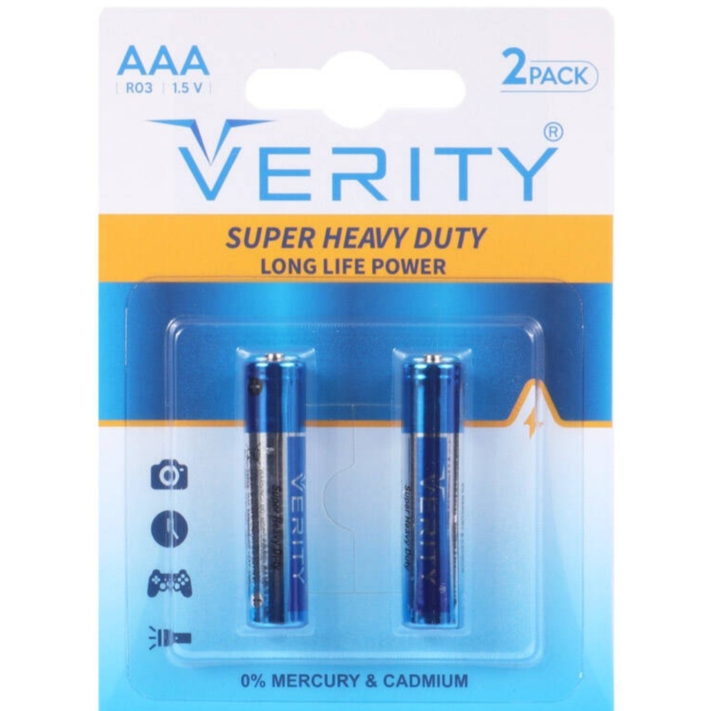 باطری قلمی وریتی بسته 2عددی