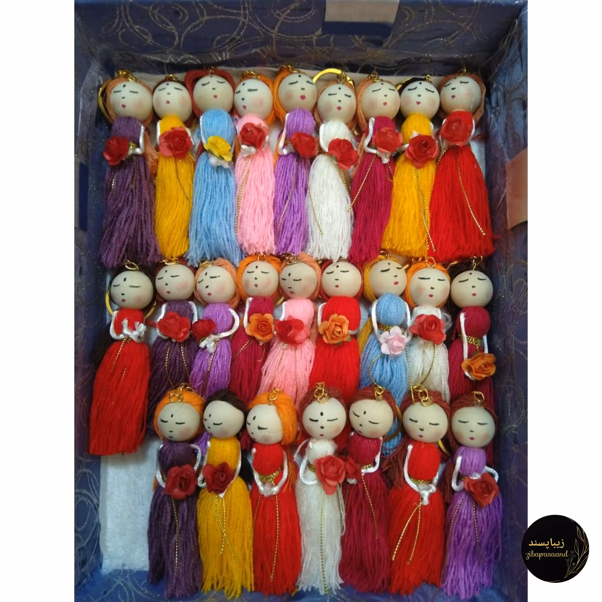 جاکلیدی عروسکی کاموایی