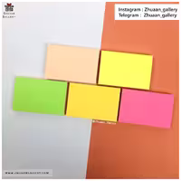 استیکی نت مستطیلی 100 برگ رنگی رنگی