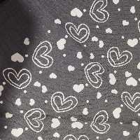 دستمال سر باندانا  رنگ طوسی  سایز 50 در 50