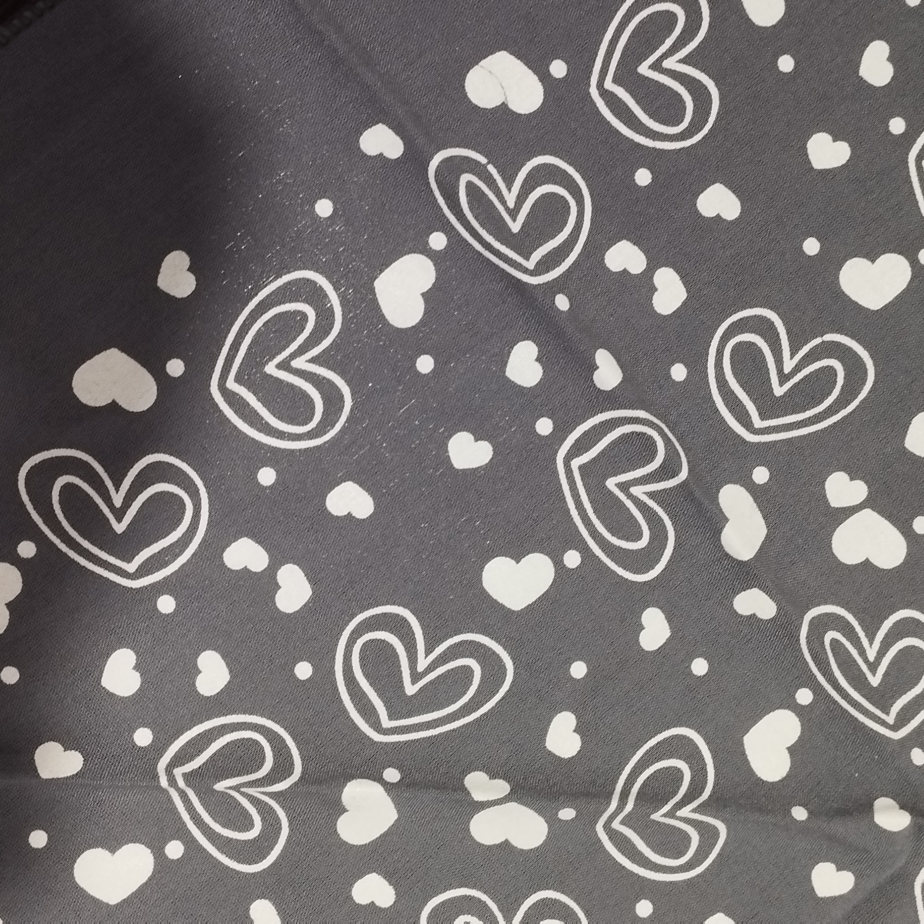 دستمال سر باندانا  رنگ طوسی  سایز 50 در 50