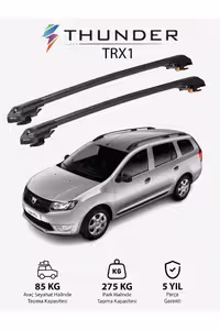 نوار محافظ خودرو مشکی DACIA LOGAN MCV 2013 TRX1 CARRIER LOCKED SEARCH SEART SEAR CABER CEILING BAR Thunder