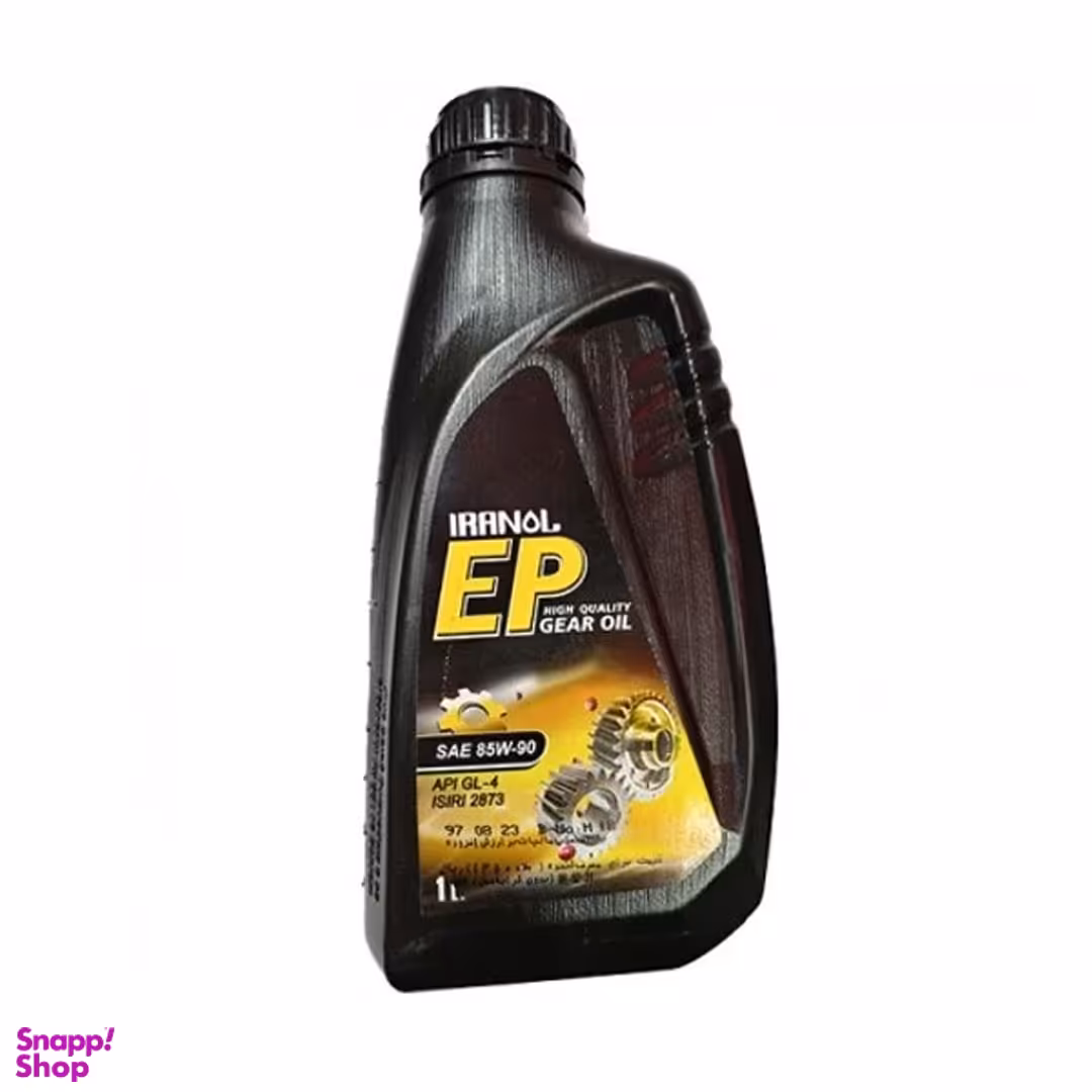 روغن گیربکس ایرانول مدل Ep 85w90 Gl4 حجم 1 لیتر