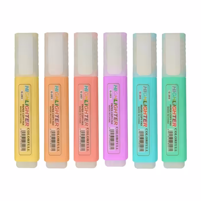 ماژیک هایلایت علامت زن G203 بسته 36 عددی