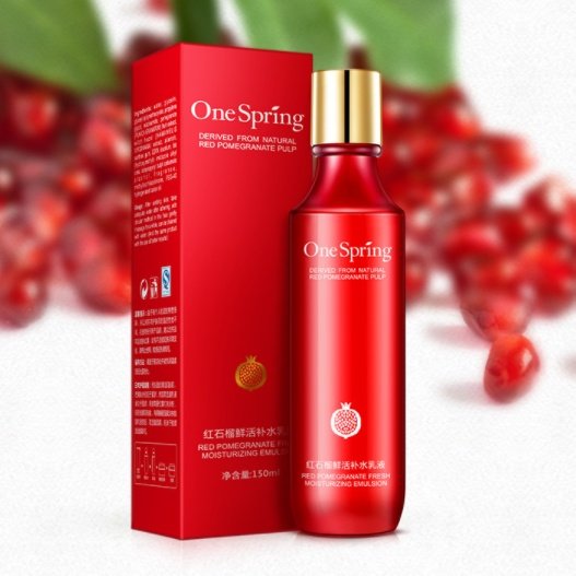 امولسیون مرطوب کننده و مغذی صورت عصاره انار وان اسپرینگ