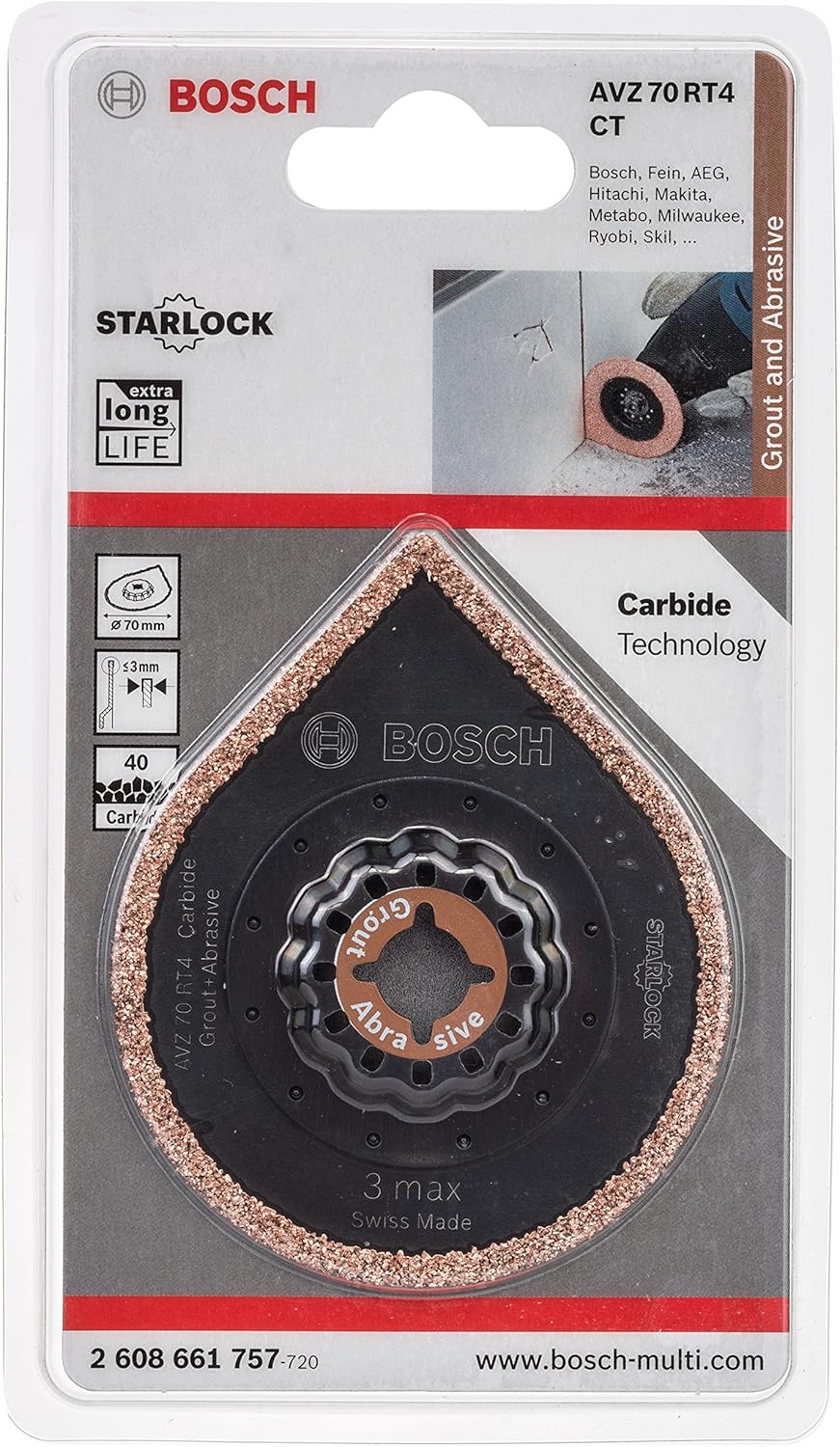 صفحه ابزار همه کاره AVZ 70 RT 4 (2608661757)